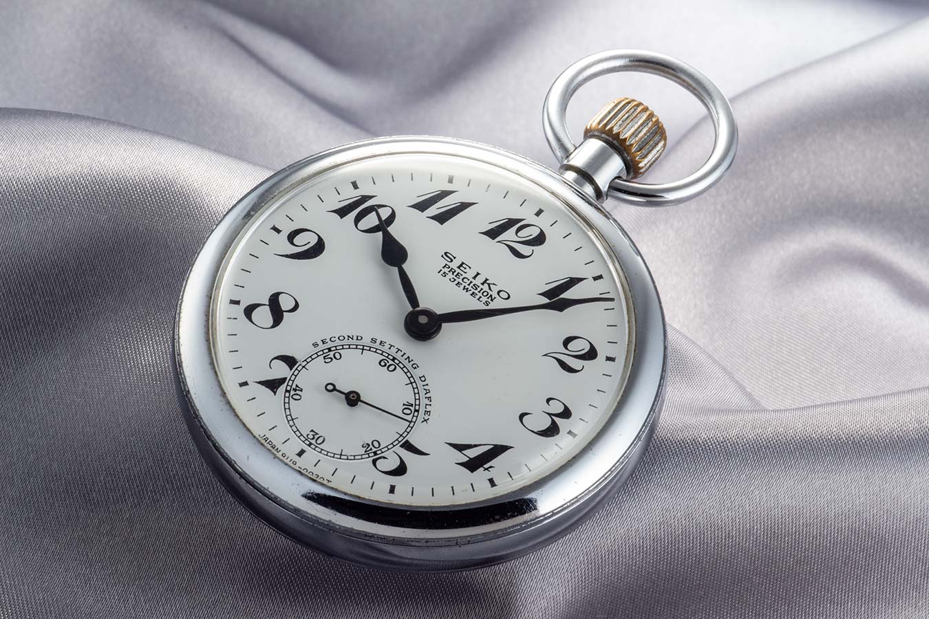 楽天市場】セイコー 懐中時計 Ref.9119-0020 メッキ(Br/ACRP) 新幹 77