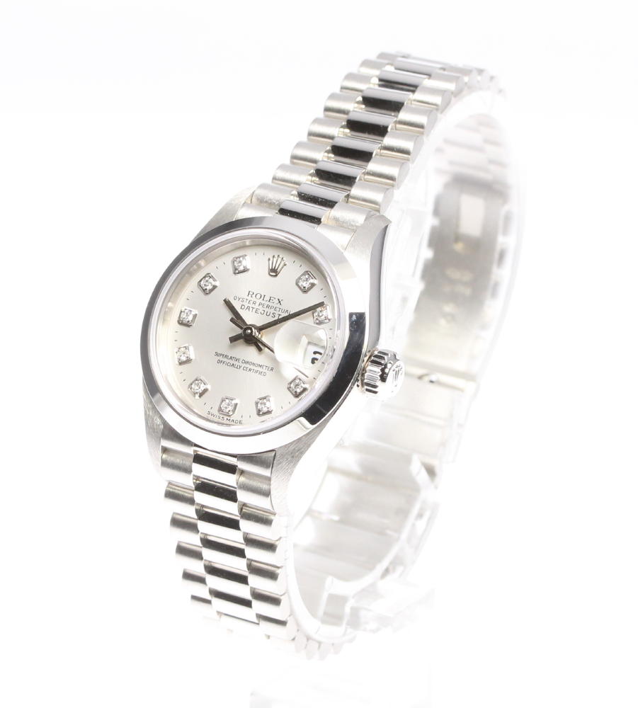 楽天市場】☆良品 箱保付き【ROLEX】ロレックス デイトジャスト 79166G