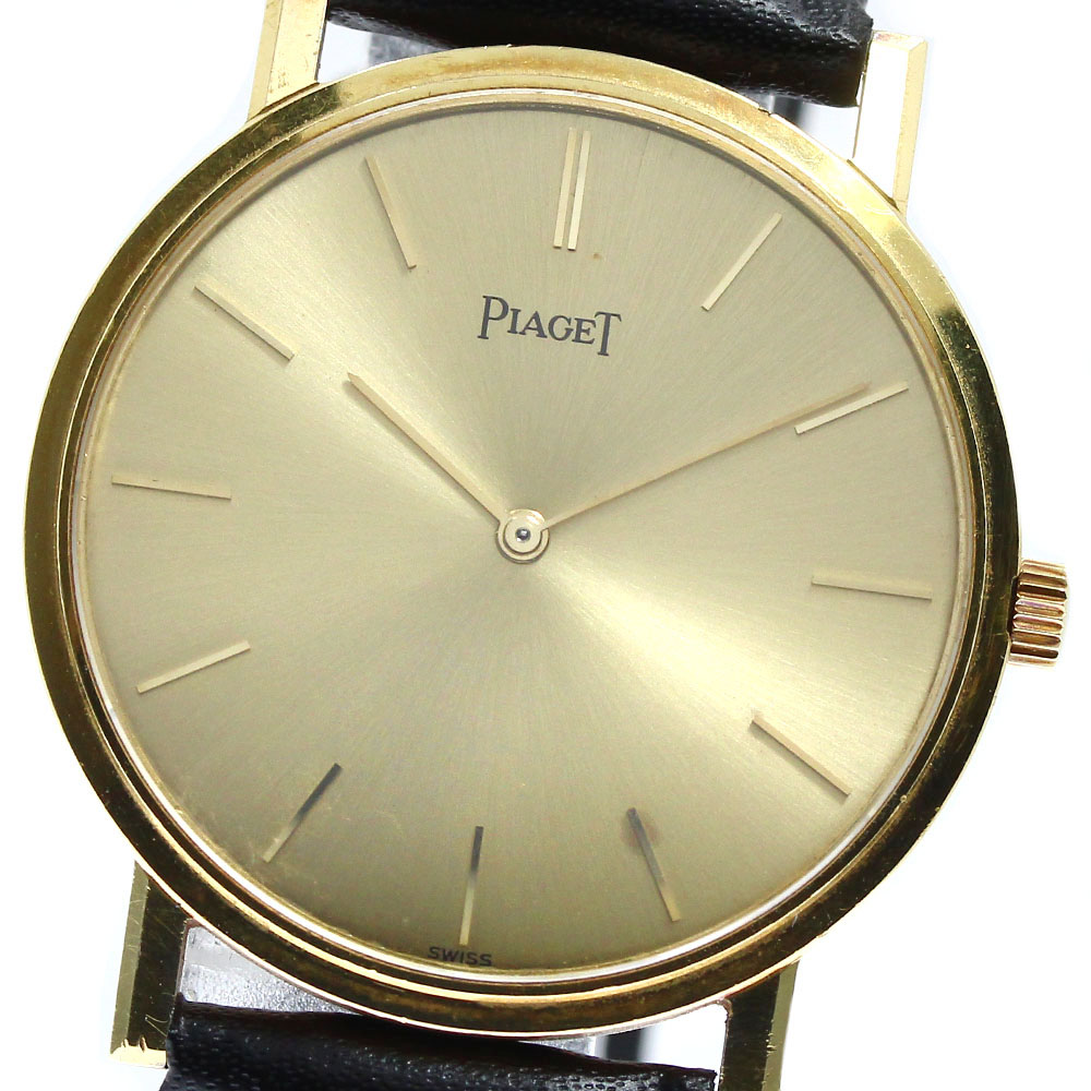 楽天市場】ピアジェ PIAGET 963349 ラウンド メカニカル K18YG 手巻き