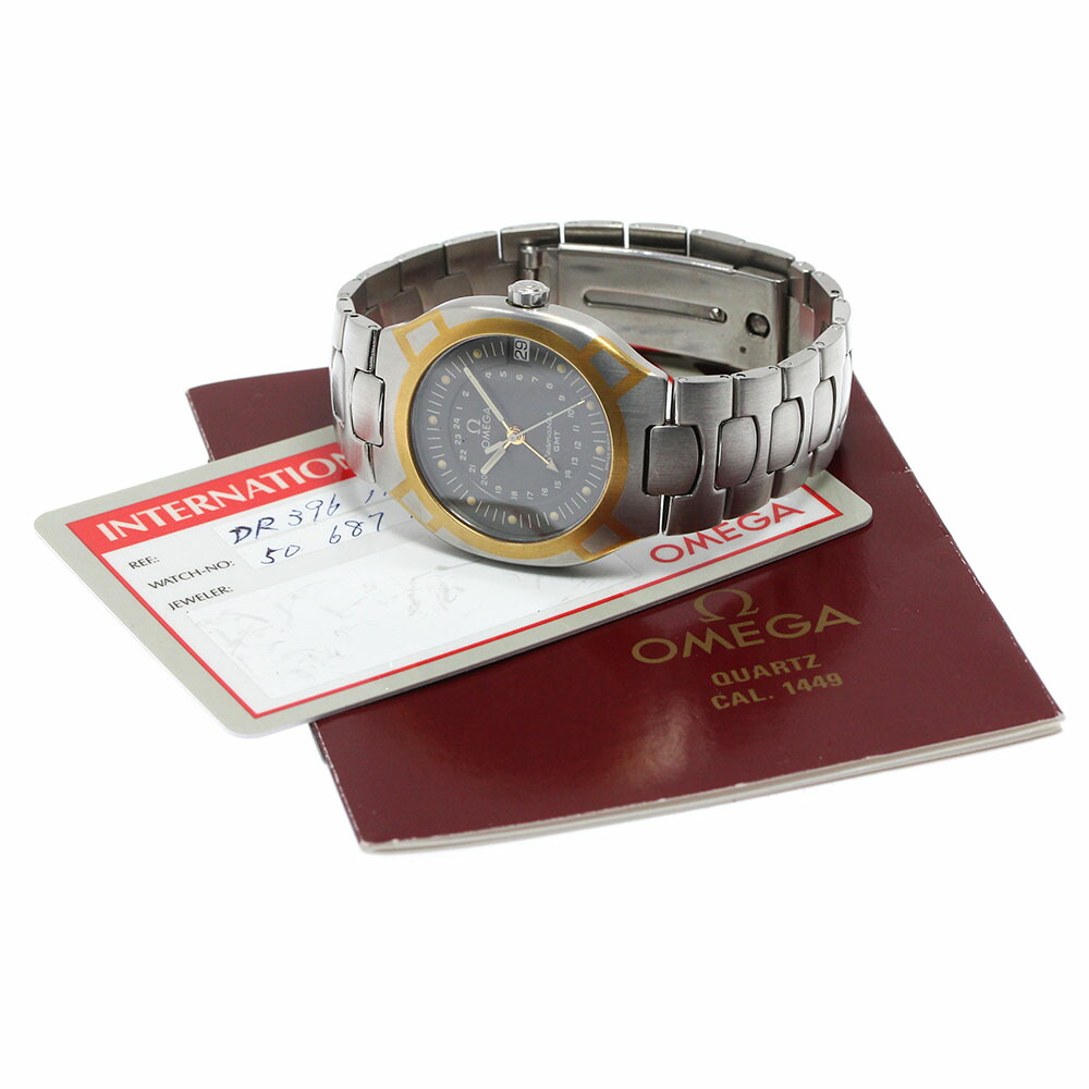 楽天市場】オメガ OMEGA シーマスター ポラリス GMT クォーツ メンズ