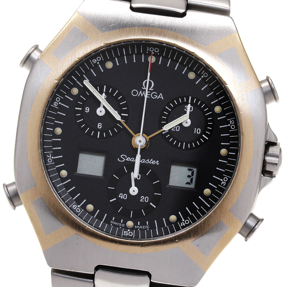 楽天市場】オメガ OMEGA シーマスター ポラリス クロノグラフ クォーツ