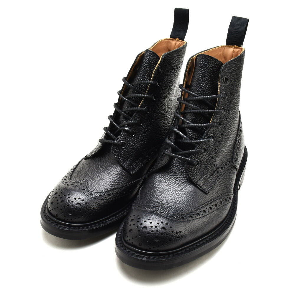 楽天市場】トリッカーズ カントリーブーツ モルトン メンズ ブローグ