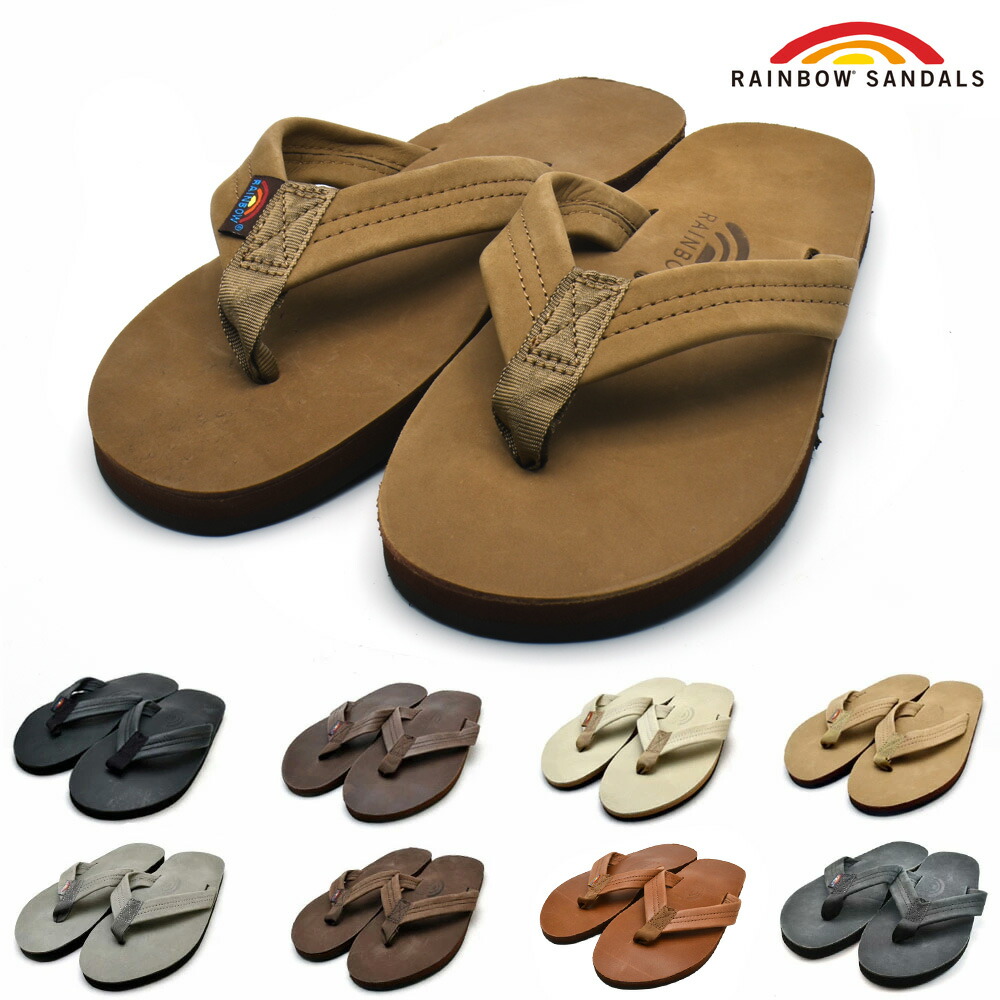 楽天市場】レインボーサンダルズ メンズ RAINBOW SANDALS シングル