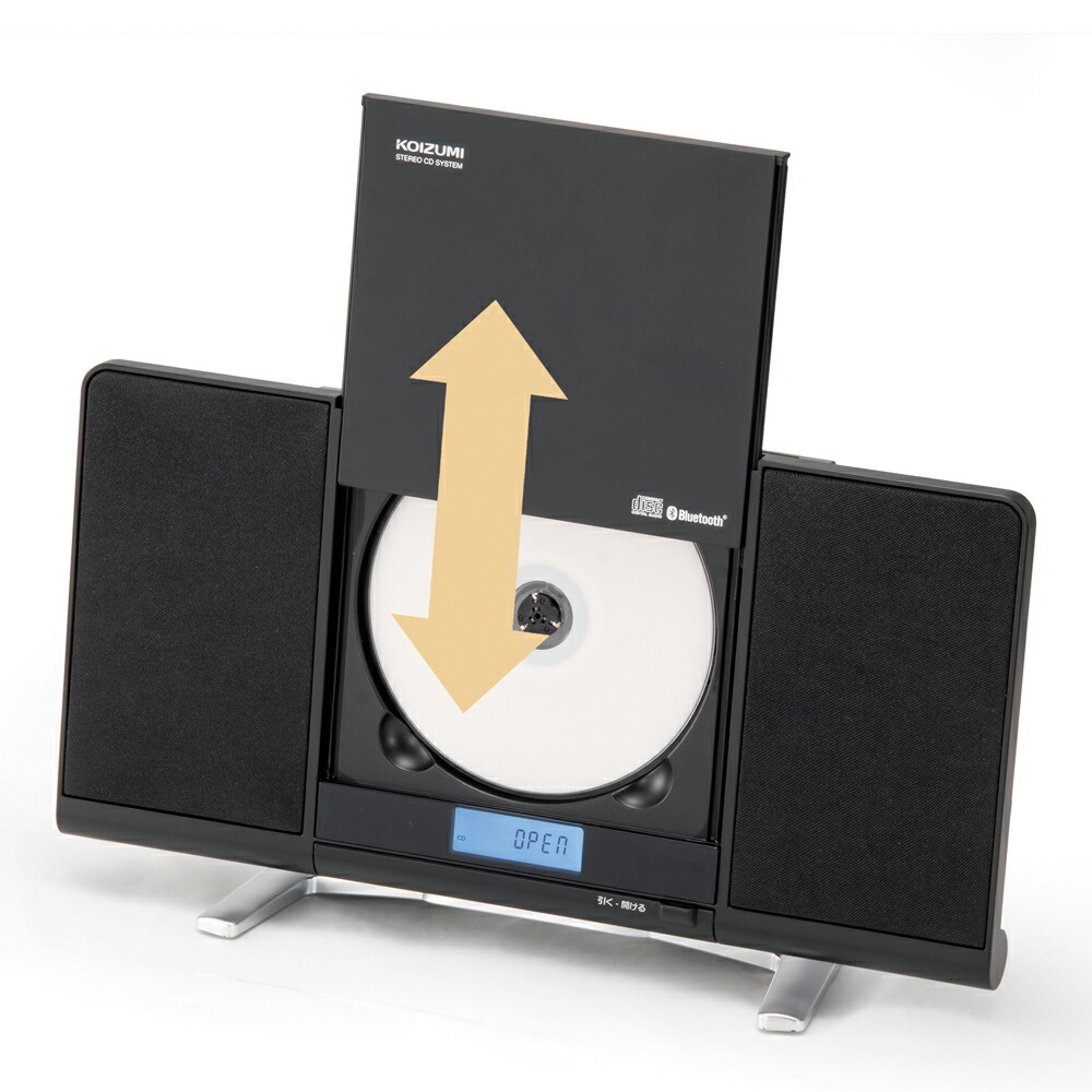 楽天市場】コイズミ ステレオCDシステム CDプレイヤー SDB-4349 | 送料