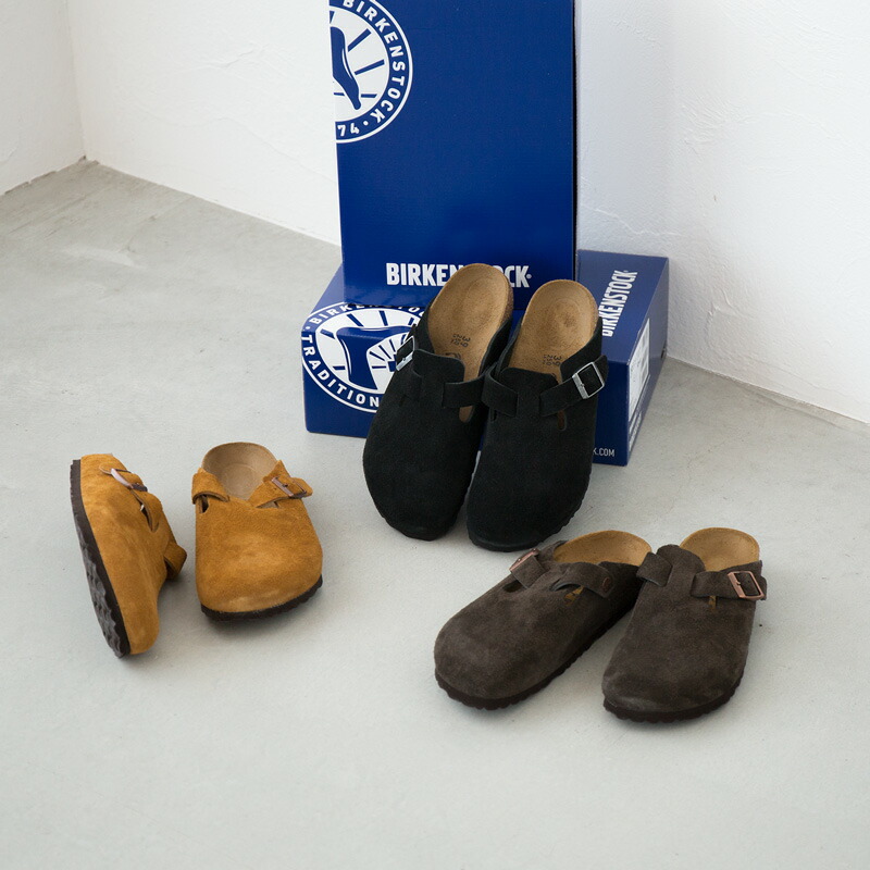 楽天市場】ビルケンシュトック ボストン スエードレザー BIRKENSTOCK