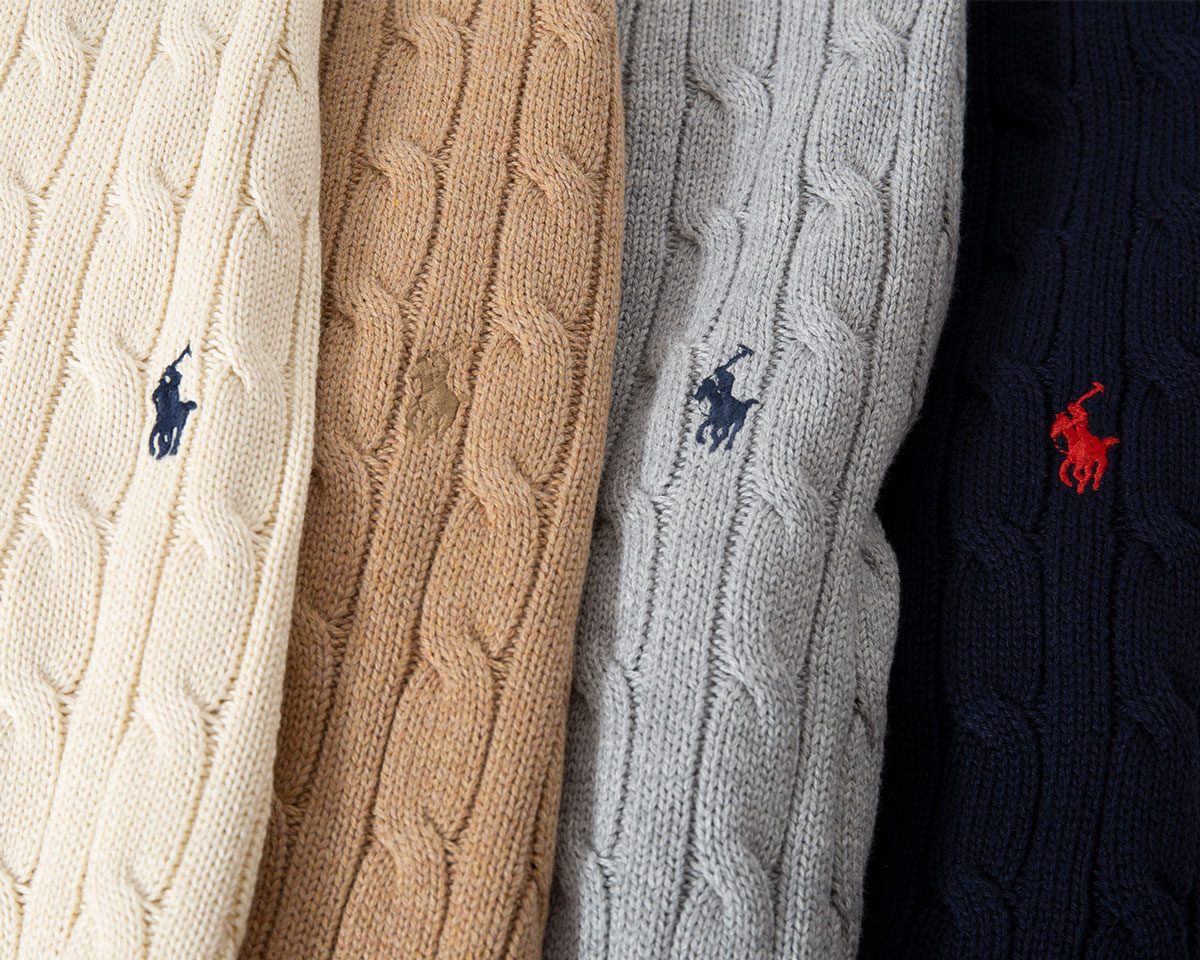 楽天市場】ポロ ラルフローレン ケーブル編み セーター POLO Ralph