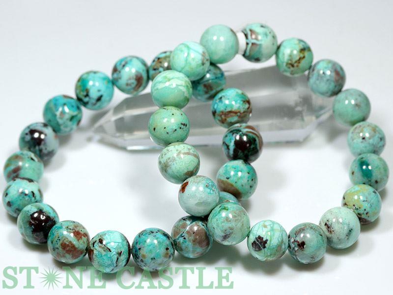 楽天市場】☆高品質☆【ブレスレット】クリソコラターコイズ (3A