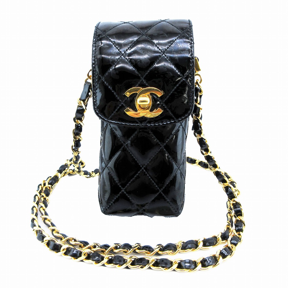 楽天市場】CHANEL シャネル 96年製 ヴィンテージ エナメル マトラッセ