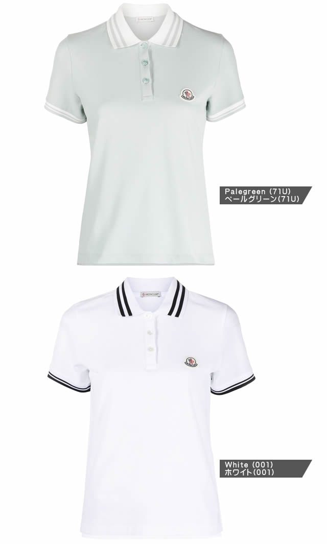 楽天市場】モンクレール ポロシャツ レディース 半袖 ロゴ コットン 綿