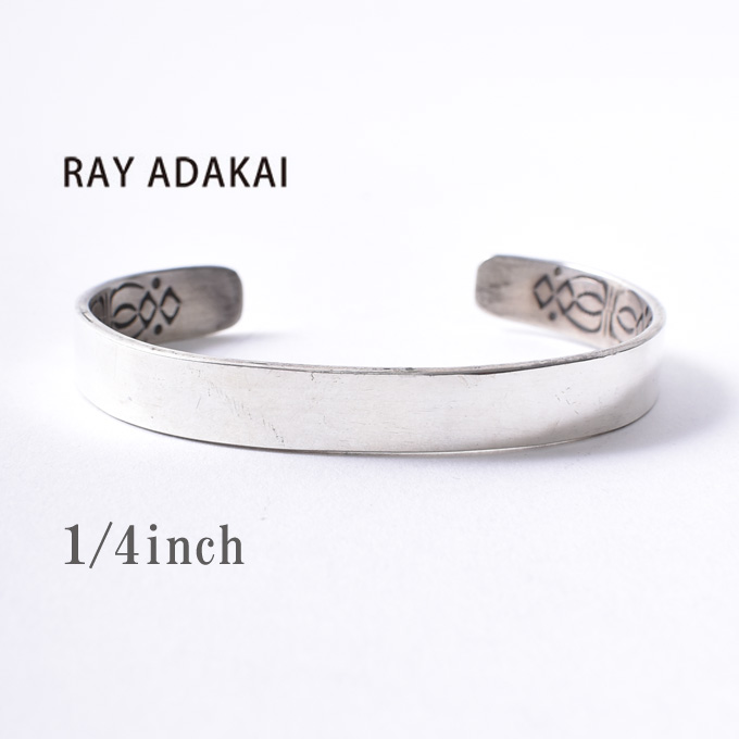 楽天市場】ナバホ族【RAY ADAKAI】レイアダカイDouble Stamp Bracelet
