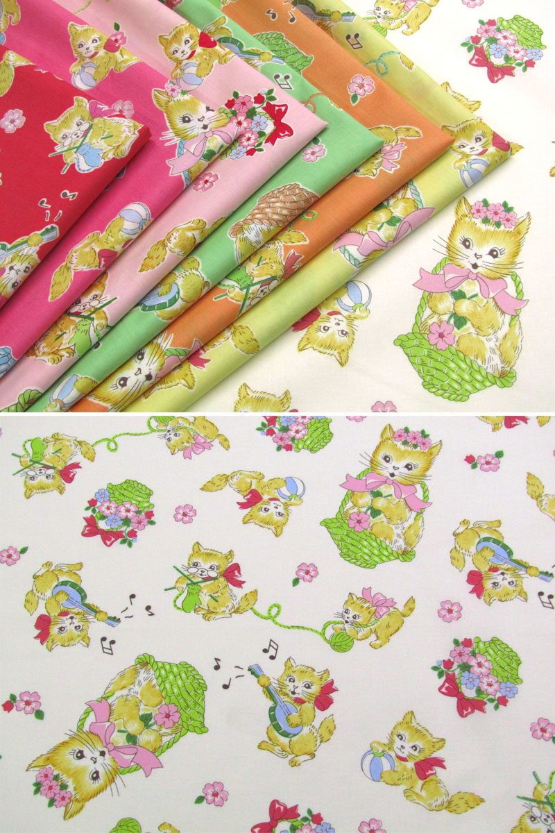 楽天市場】スケアーVintage time レトロポップにゃんこ（単位50cm）CAT