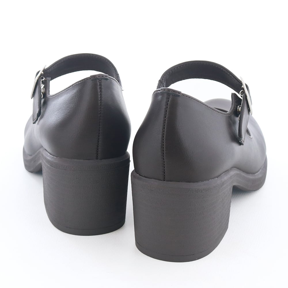 楽天市場】【公式】byあしながおじさん 厚底ストラップパンプス