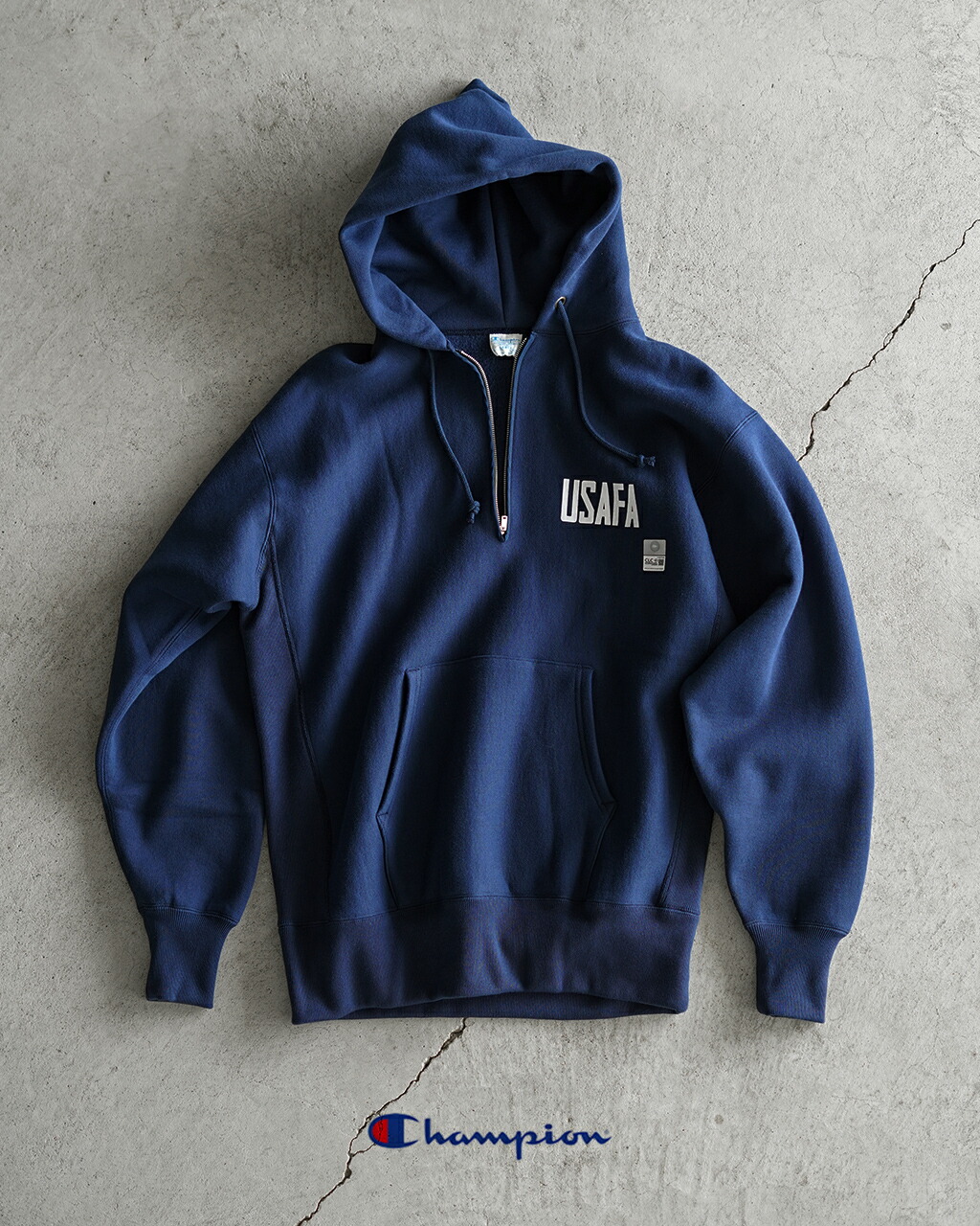 楽天市場】チャンピオン Champion リバースウィーブ(R) ハーフジップ