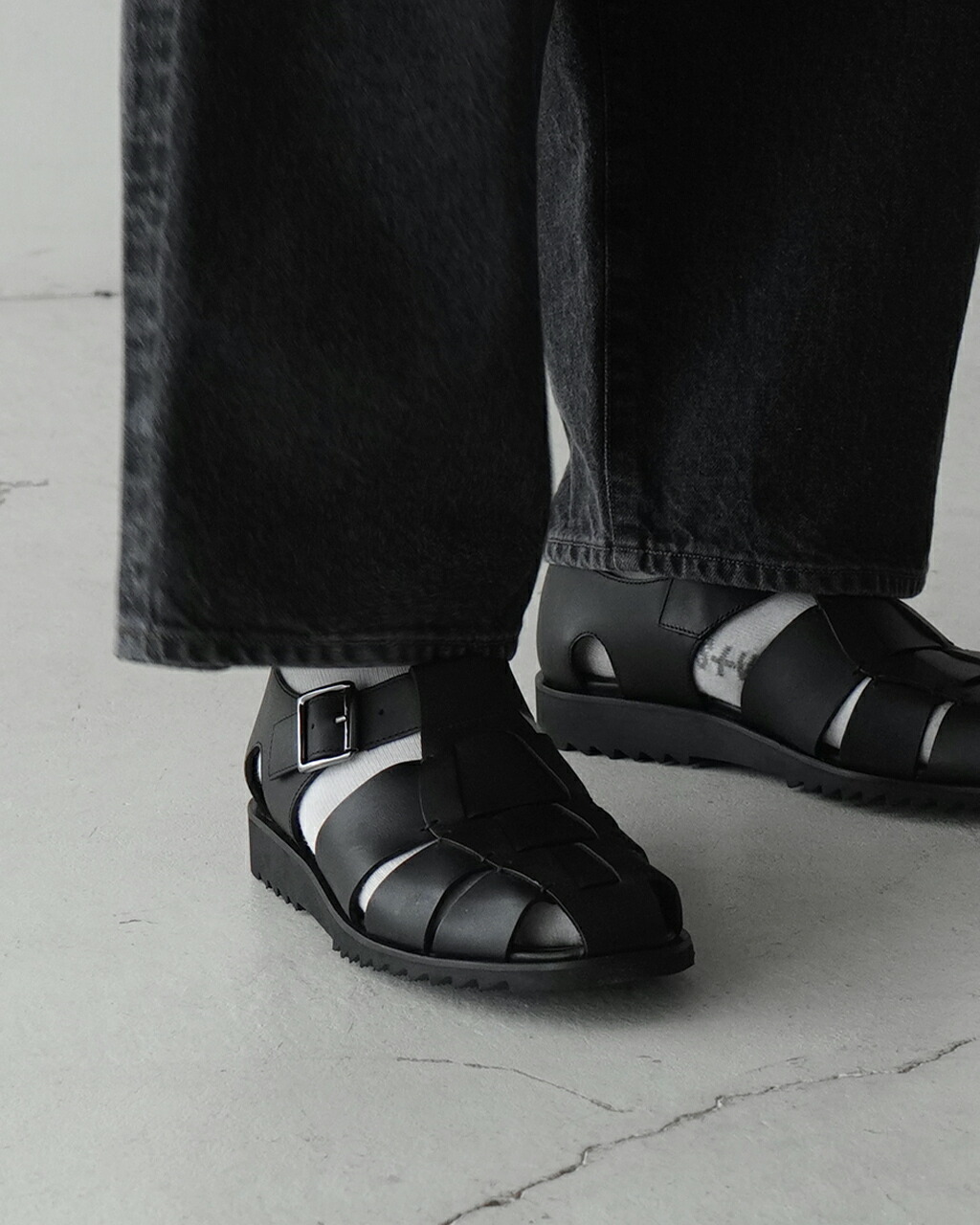 楽天市場】パラブーツ Paraboot PACIFIC レザー グルカサンダル メンズ