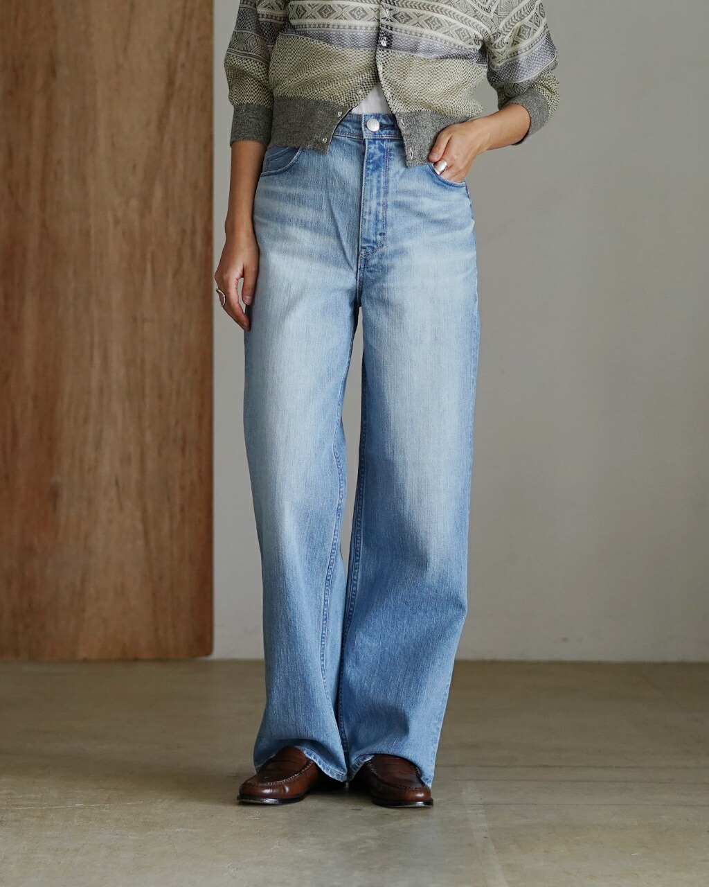 楽天市場】【スーパーSALE×P10倍】ヤヌーク YANUK ワイドストレート