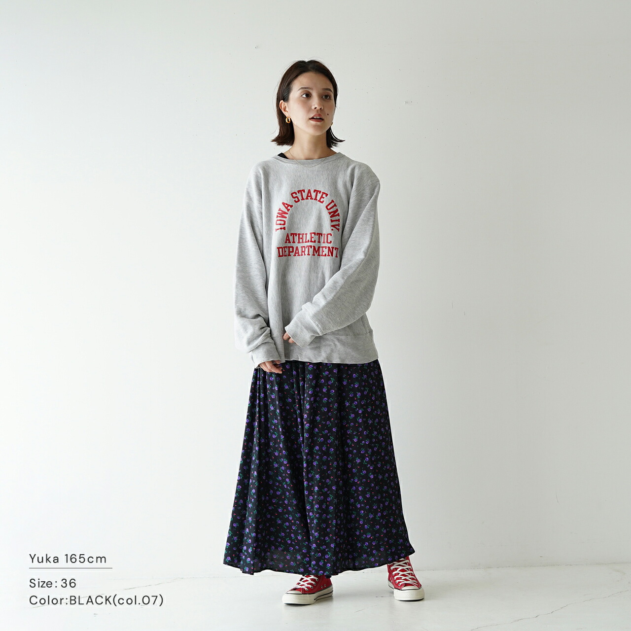 楽天市場】シンゾーン THE SHINZONE パープル フラワー スカート