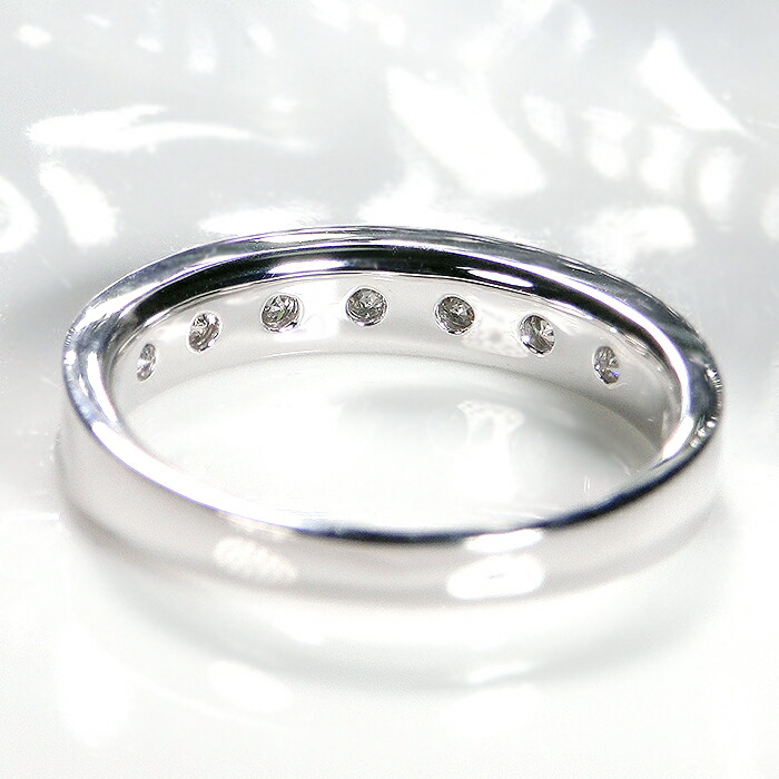 楽天市場】pt900【0.5ct】ダイヤモンド エタニティリング【送料無料