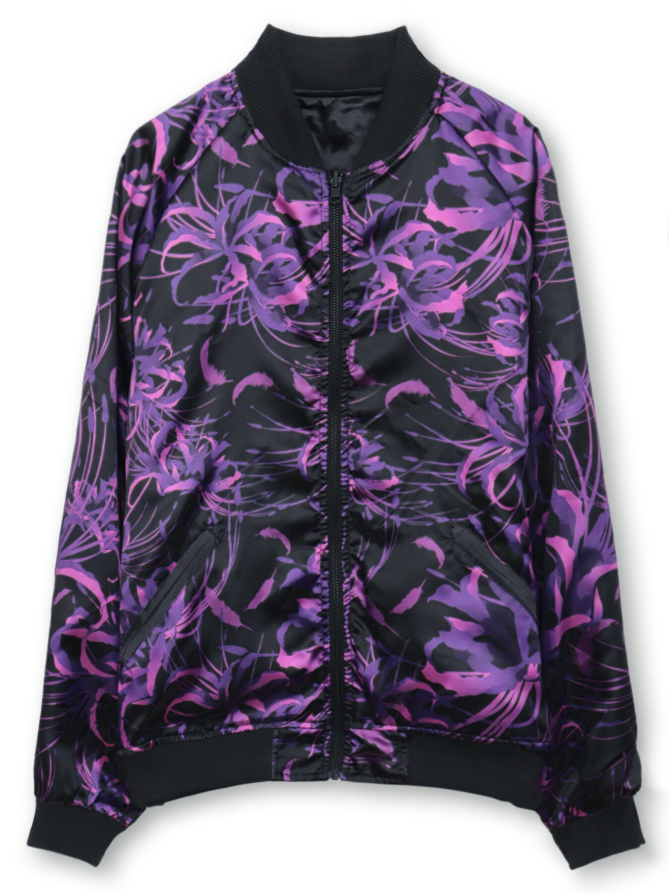 楽天市場】【絡繰魂・漆】“八咫烏と彼岸花”総刺繍リバーシブル