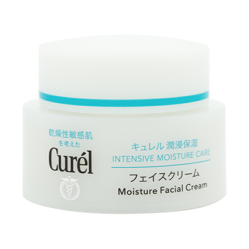 楽天市場】Curel キュレル 潤浸保湿フェイスクリーム 40g 花王 保湿
