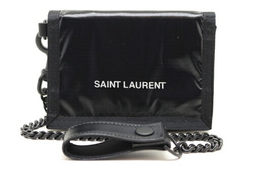 楽天市場】SAINT LAURENT サンローラン チェーンウォレット NUXX