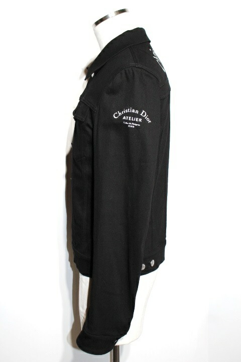 楽天市場】Dior ディオール オム デニムジャケット ATELIER アトリエ