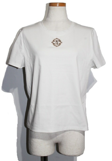 楽天市場】CHANEL シャネル 半袖Tシャツ レディース34/36 ホワイト