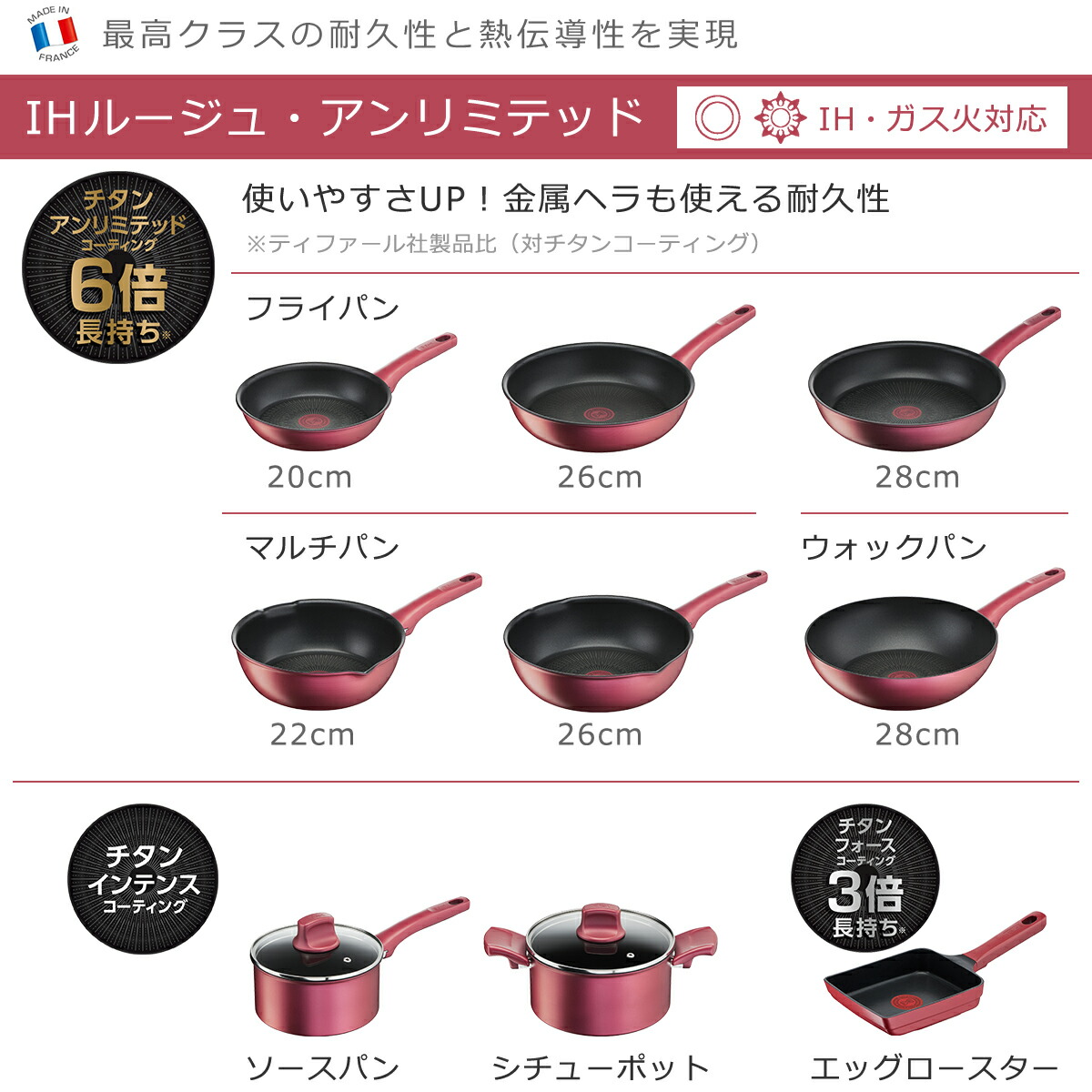 楽天市場】【クーポン4種あり】ティファール IH対応 ガス ガス火 直火