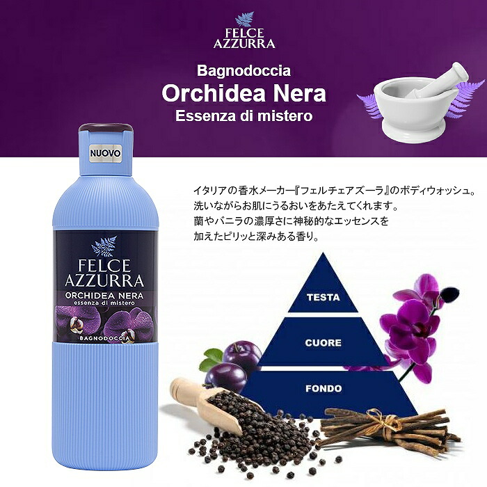 楽天市場】【ボディウォッシュ】フェルチェアズーラ ボディソープ