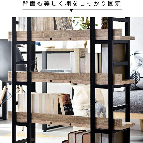 楽天市場】スリム ブックシェルフ OK 00-242-ok オーク オーク