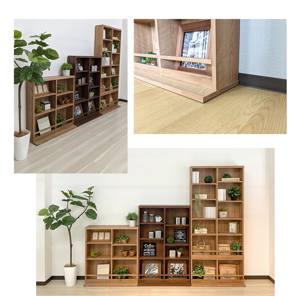 楽天市場】［5日限定5％OFFクーポン］ ミーナ | 本棚 薄型 子ども