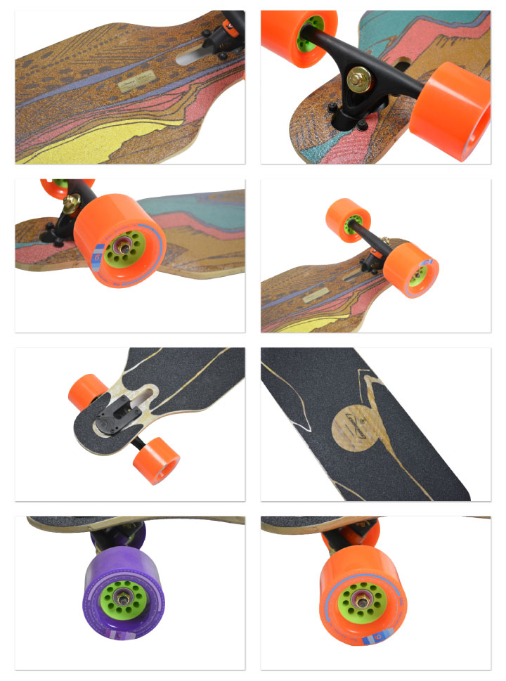 楽天市場】ローデッド LOADED icarus イカロス スケートボード