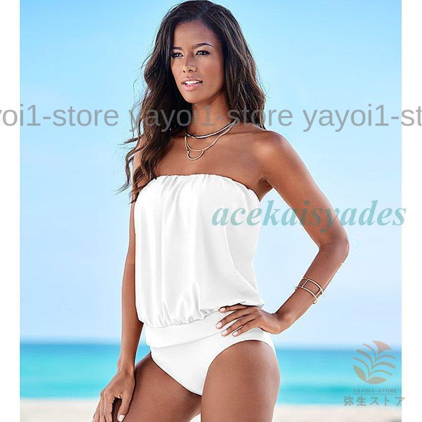 楽天市場】水着 ワンピース水着 レディース セット 体型カバー 無地