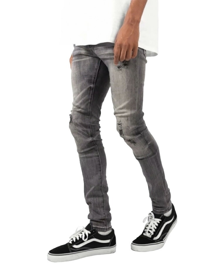 楽天市場】mnml ミニマル メンズ パンツ X145 STRETCH DENIM [I