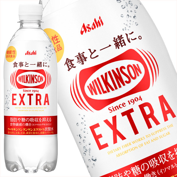 アサヒ飲料 ウィルキンソン タンサン エクストラ 490ml×48本 PET (水