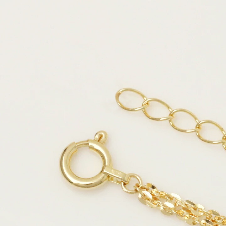 楽天市場】18金 ブレスレット k18 レディース シンプル 2連 ツイスト