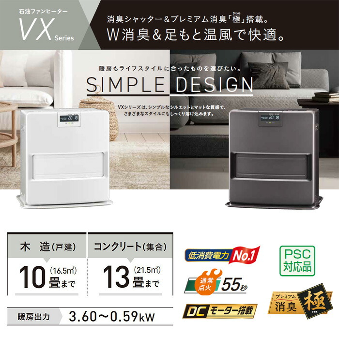 楽天市場】《コロナ》FH-VX3625BY 数量限定 2025年モデル 石油ファン