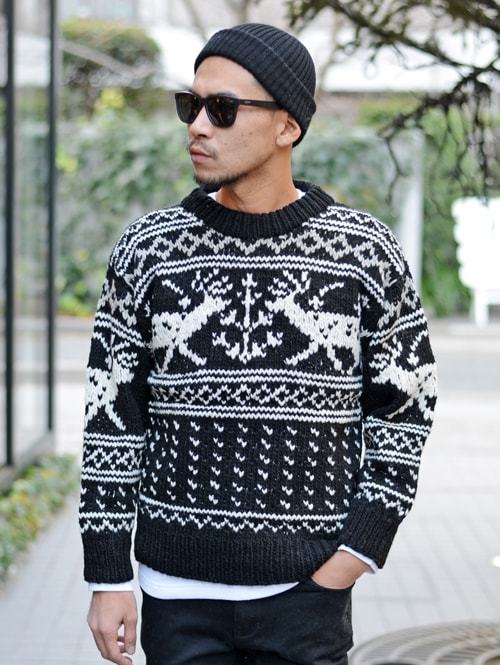 楽天市場】ARTESANIA KNIT アルテサニア メンズ プルオーバー 厚手