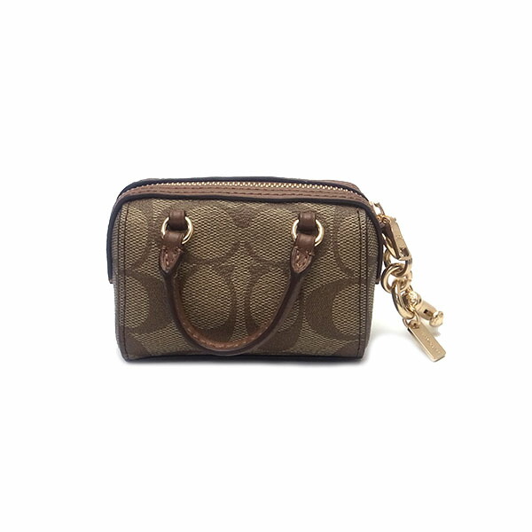 楽天市場】コーチ キーホルダー アウトレット キーリング ミニ ロワン