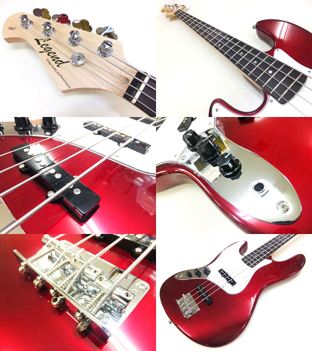 楽天市場】左利き ベース 初心者セット Legend LJB-Z LH 7点 ライト