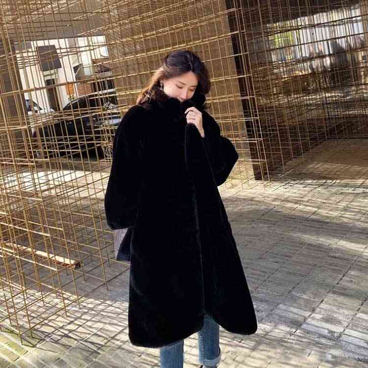 楽天市場】エコファー コート フェイク ファーコート ロング丈