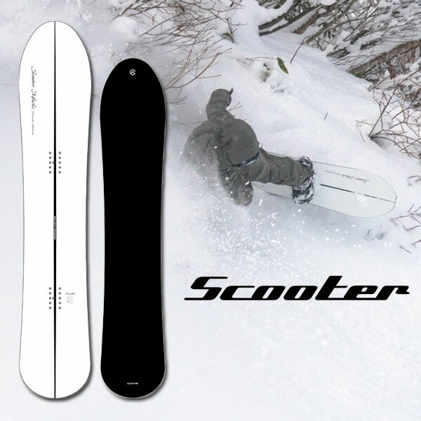 楽天市場】148cmのみ 送料無料 スノーボード 板 Scooter スクーター