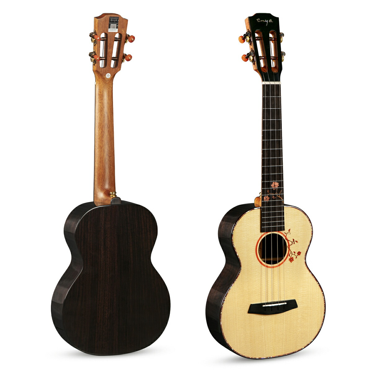 楽天市場】Enya EUT-S1 テナー ウクレレ 全単板 スプルーストップ