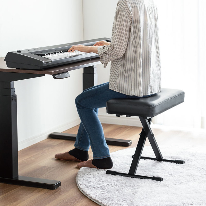 楽天市場】【スーパーSALE！限定価格】ピアノ椅子 低め イス