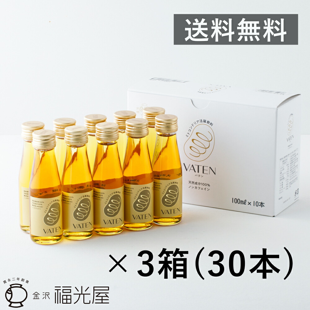楽天市場】3ケース(30本) 送料無料 VATEN バテン 100ml 10本入×3ケース
