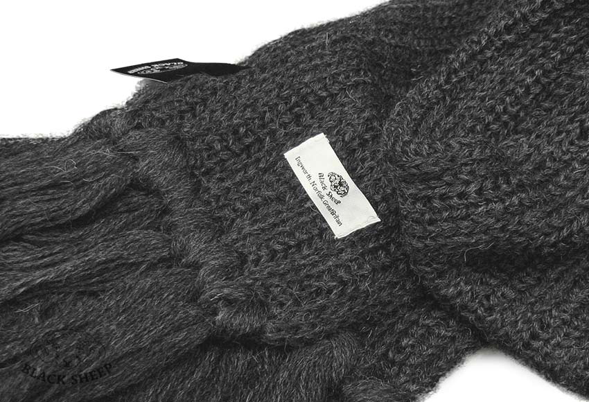 楽天市場】BLACK SHEEP / ブラックシープ ニットマフラー ( 7