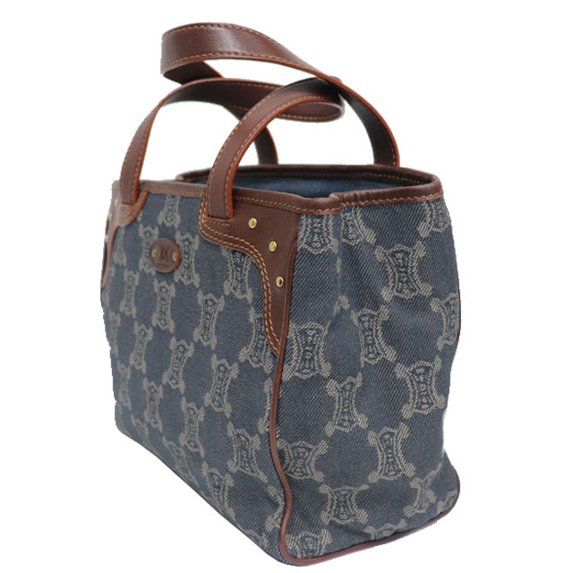 楽天市場】セリーヌ CELINE デニム ミニ バック ハンドバッグ ブルー系