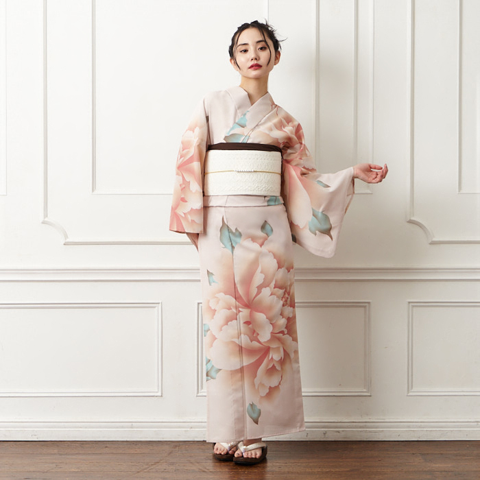 楽天市場】浴衣単品「 キャロル 」公式 ふりふ 日本製 洗える ゆかた