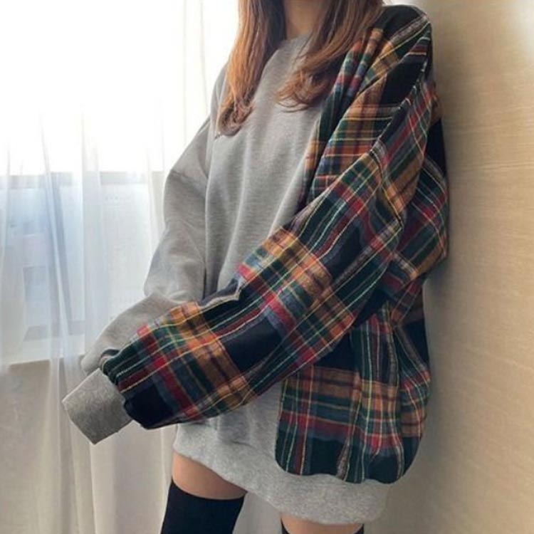 楽天市場】パーカー フードなし プルオーバー トップス ゆったり