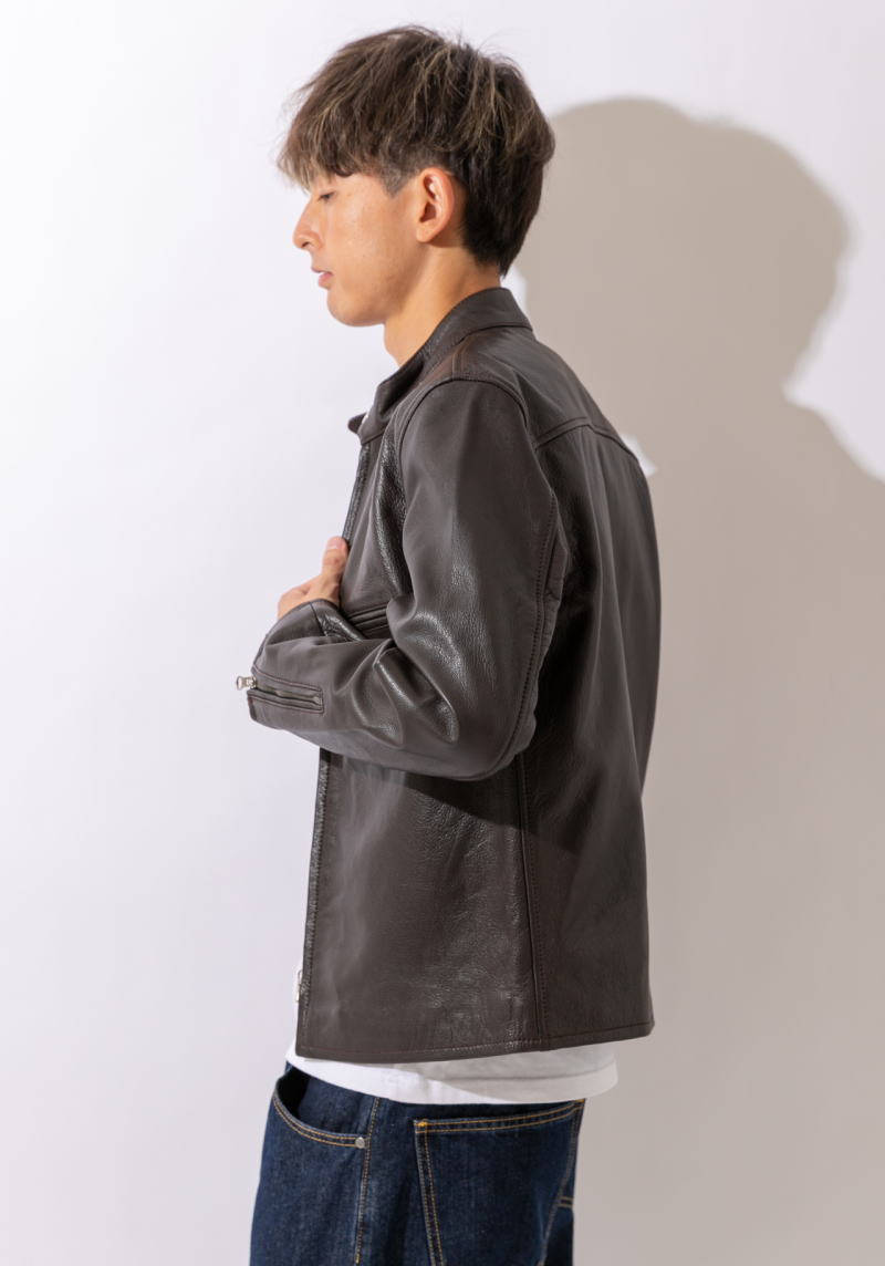 楽天市場】フリーダムレザー レザージャケット ゴートレザー