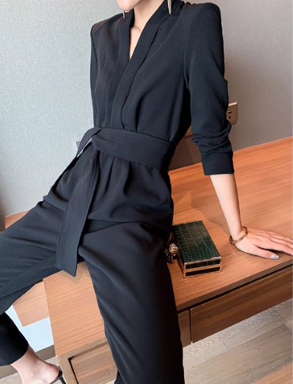 楽天市場】【取寄】ジャンプスーツ レディース パンツドレス